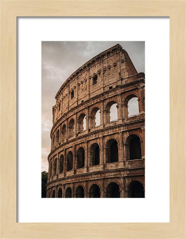 Majestic Colosseum Under Twilight