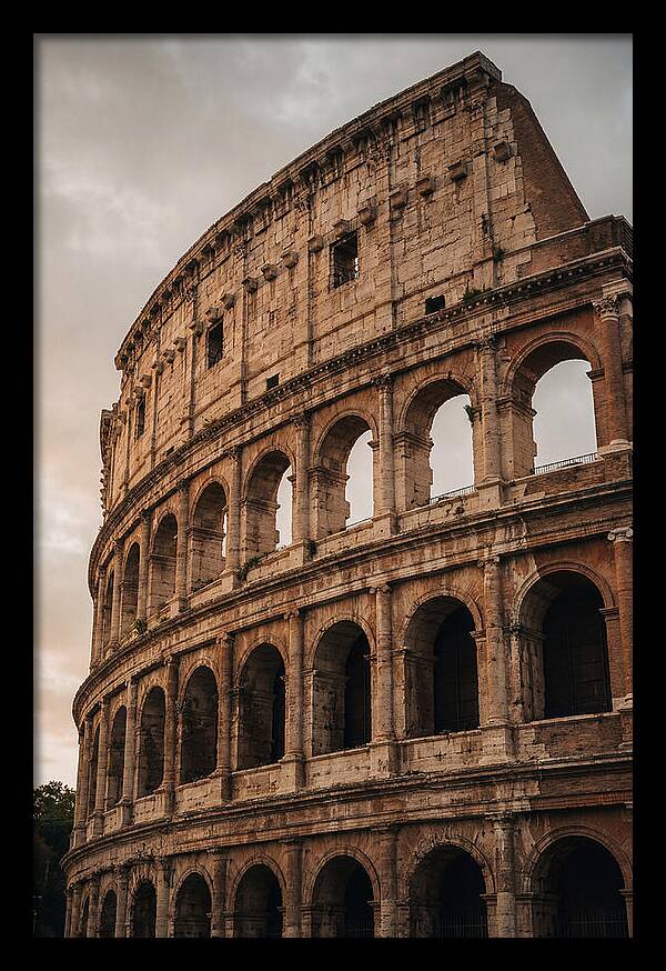 Majestic Colosseum Under Twilight
