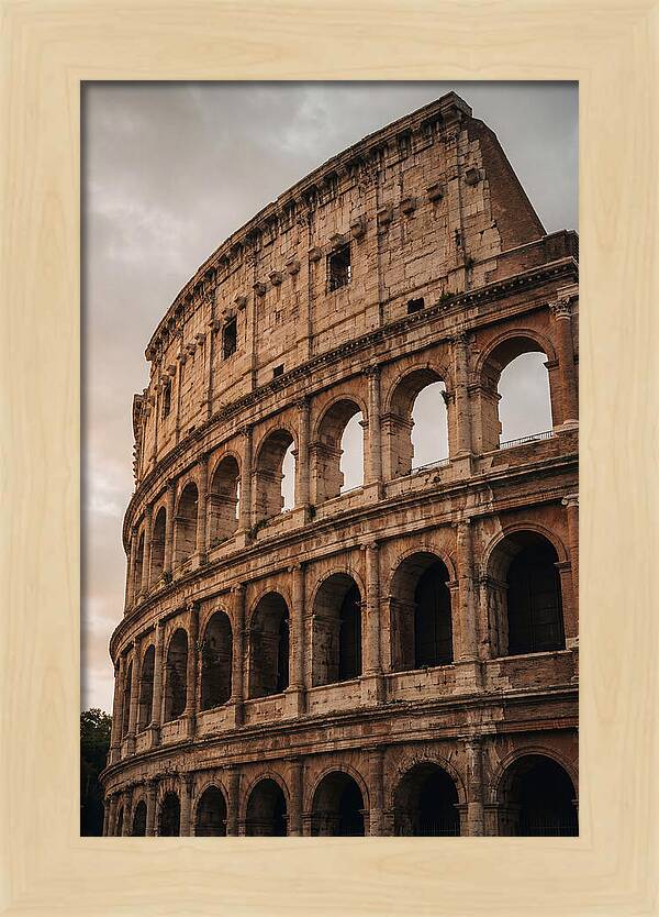 Majestic Colosseum Under Twilight