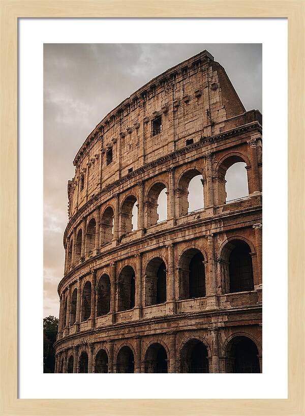 Majestic Colosseum Under Twilight
