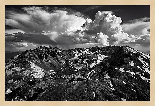 Majestic Crater Lake Landscape