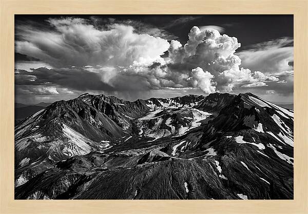 Majestic Crater Lake Landscape