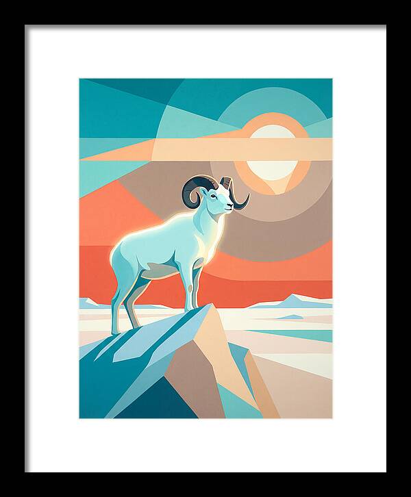 Majestic Dall Sheep Amidst Nature