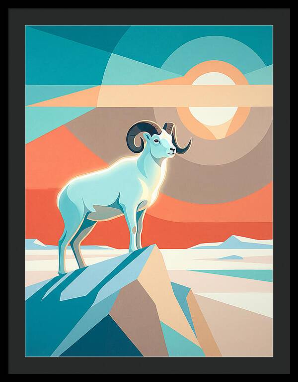 Majestic Dall Sheep Amidst Nature