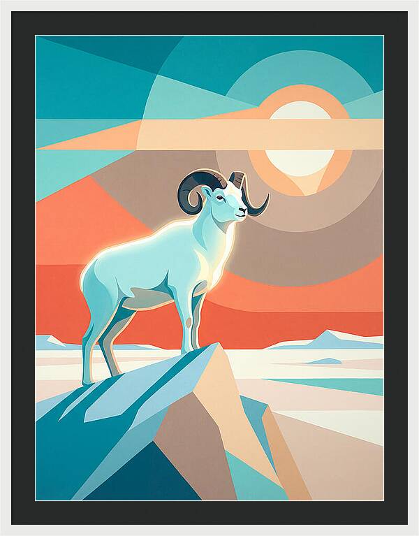 Majestic Dall Sheep Amidst Nature
