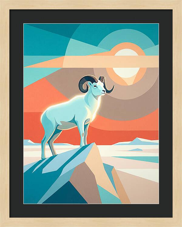 Majestic Dall Sheep Amidst Nature