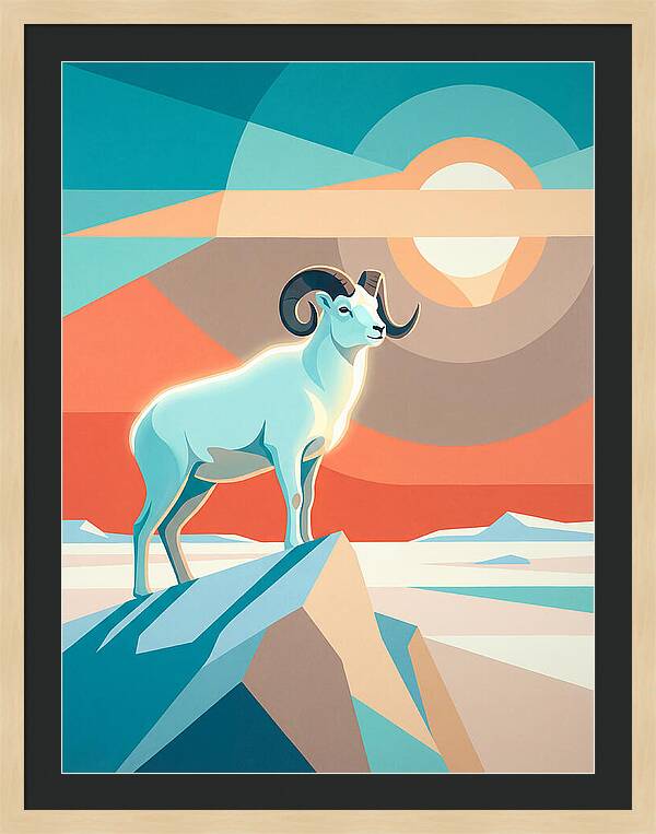 Majestic Dall Sheep Amidst Nature