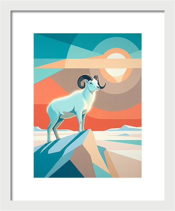 Majestic Dall Sheep Amidst Nature
