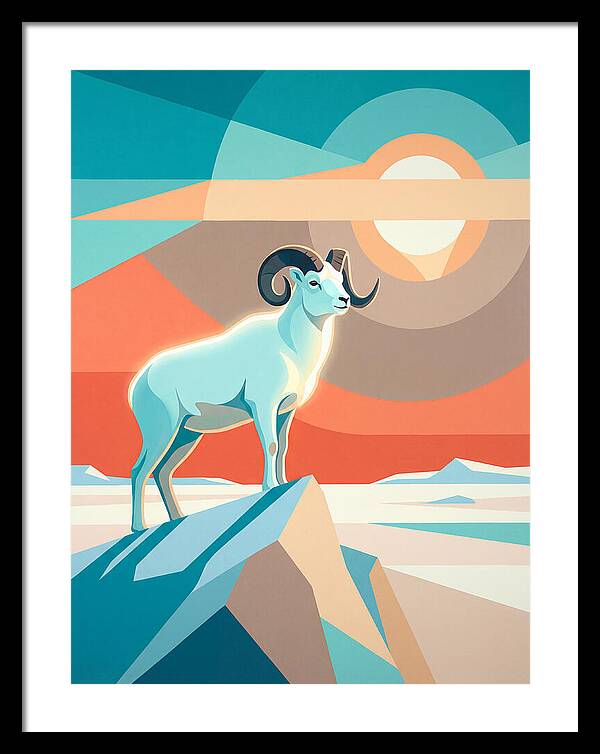Majestic Dall Sheep Amidst Nature