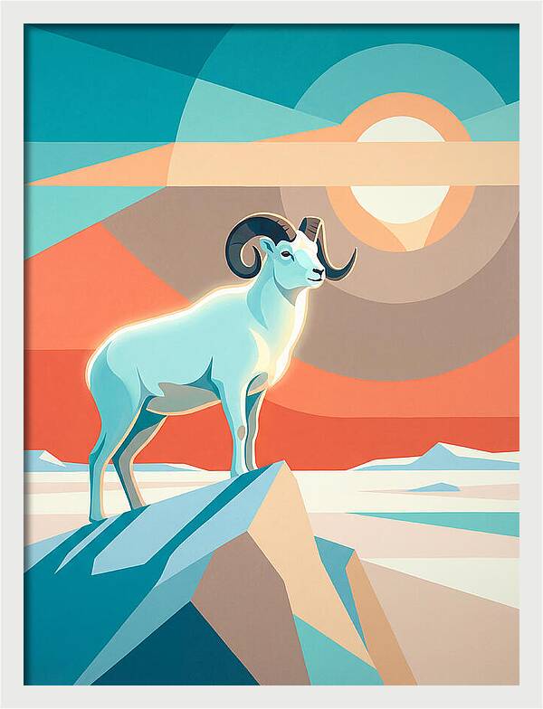 Majestic Dall Sheep Amidst Nature