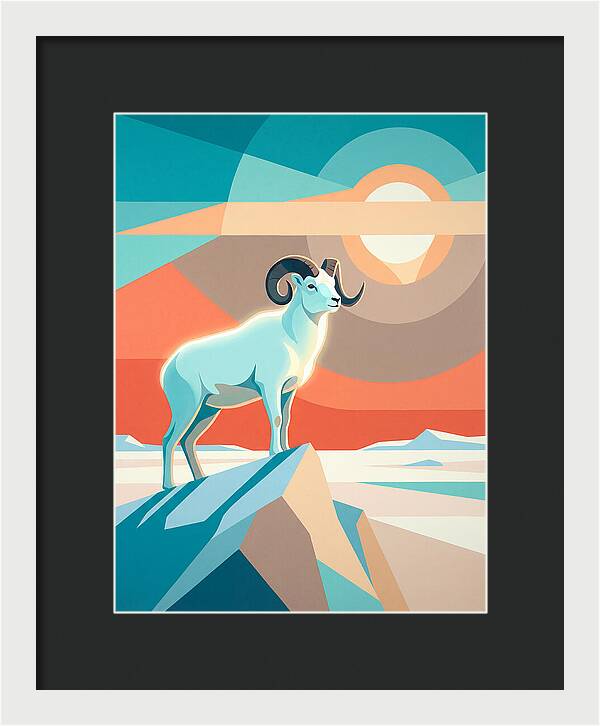 Majestic Dall Sheep Amidst Nature
