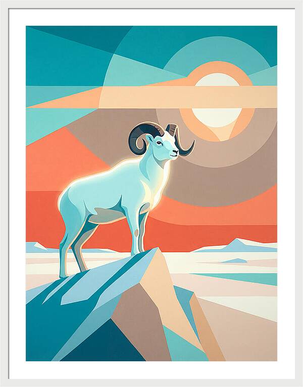 Majestic Dall Sheep Amidst Nature