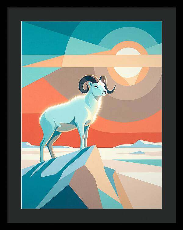 Majestic Dall Sheep Amidst Nature