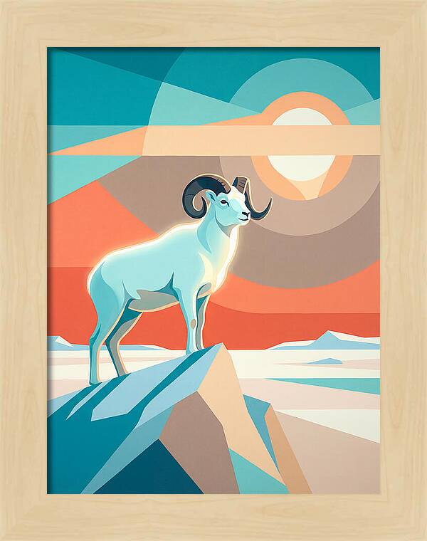 Majestic Dall Sheep Amidst Nature