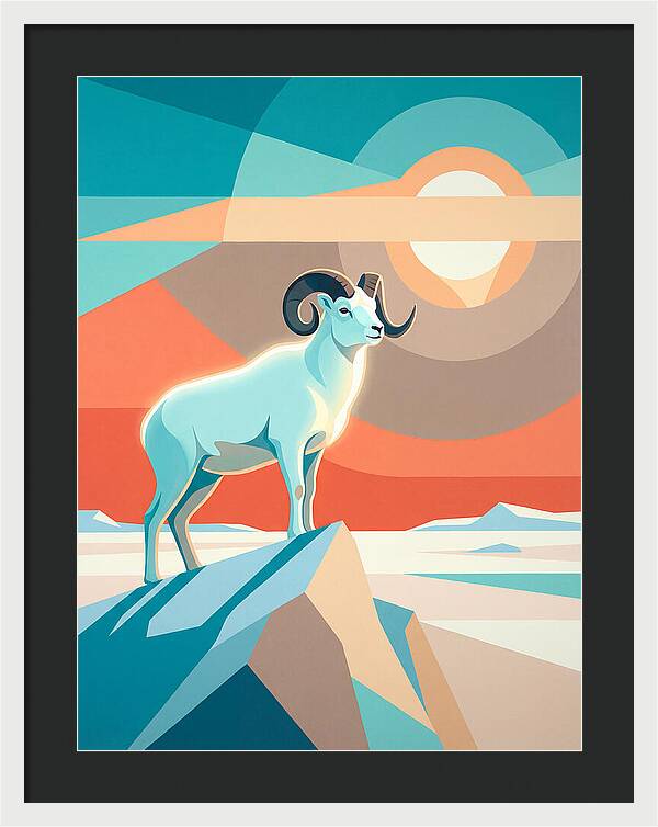 Majestic Dall Sheep Amidst Nature