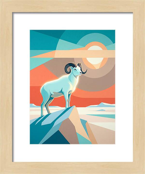 Majestic Dall Sheep Amidst Nature
