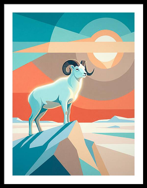 Majestic Dall Sheep Amidst Nature