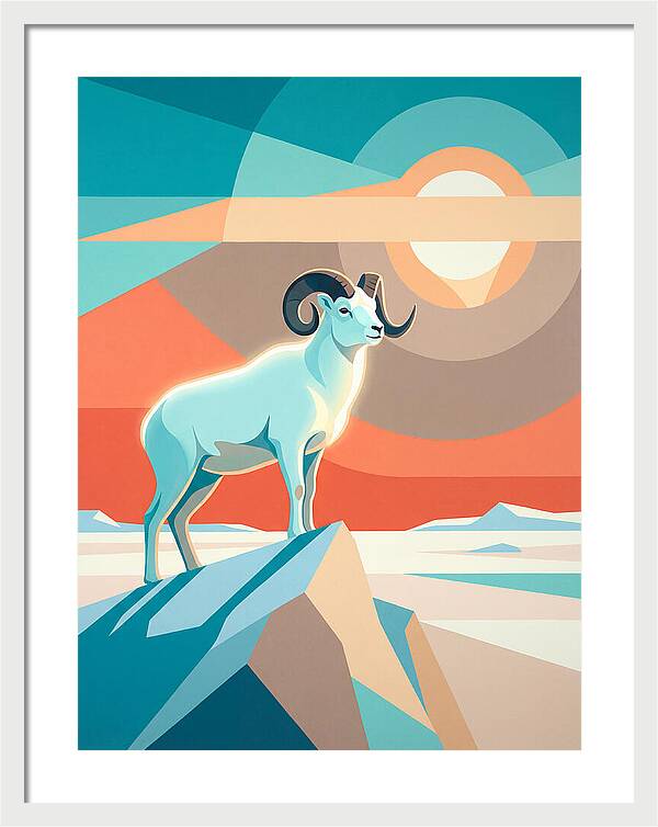 Majestic Dall Sheep Amidst Nature
