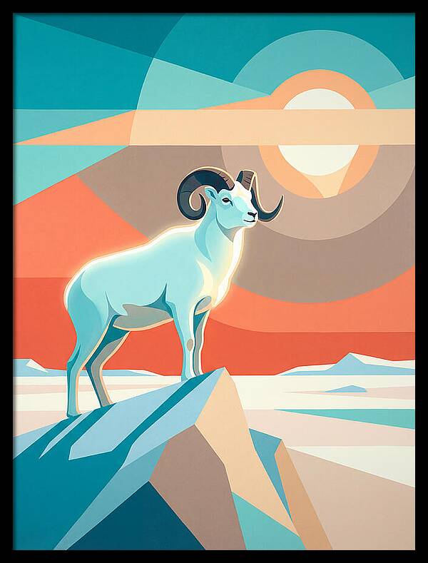 Majestic Dall Sheep Amidst Nature