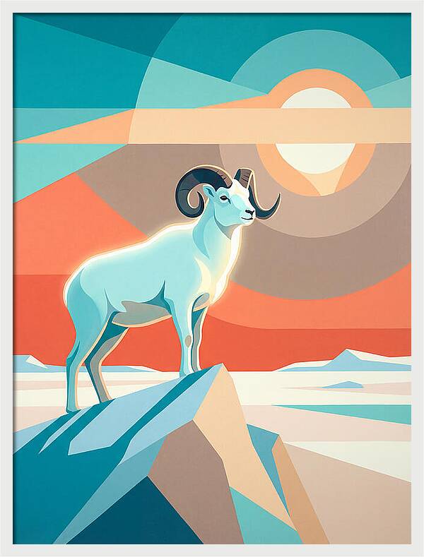 Majestic Dall Sheep Amidst Nature