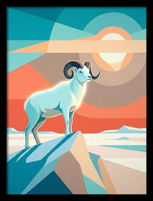 Majestic Dall Sheep Amidst Nature