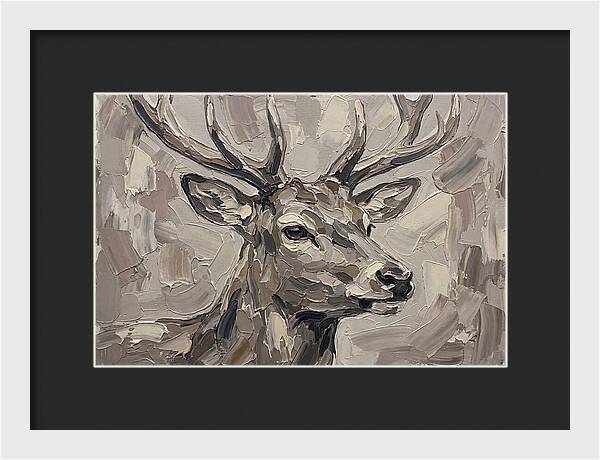 Majestic Deer Portrait