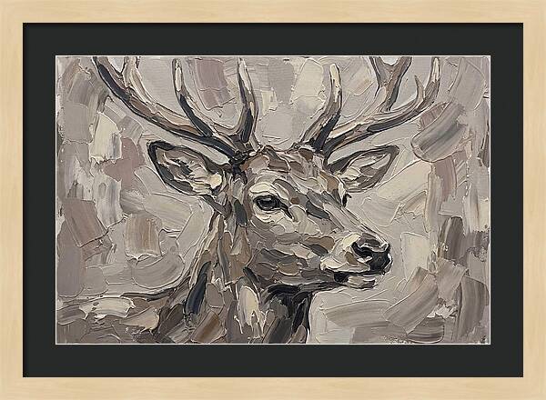 Majestic Deer Portrait