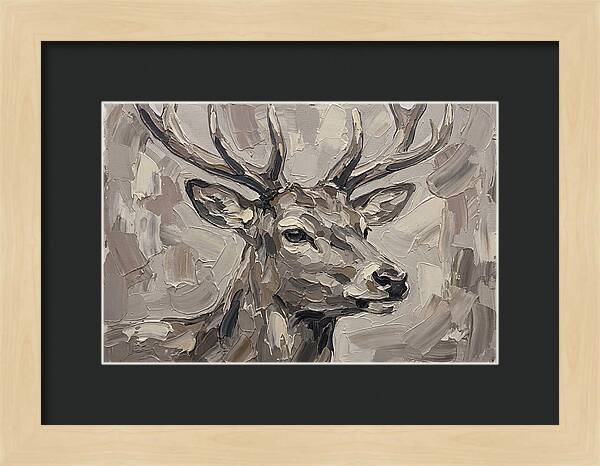 Majestic Deer Portrait