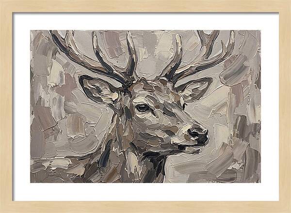 Majestic Deer Portrait