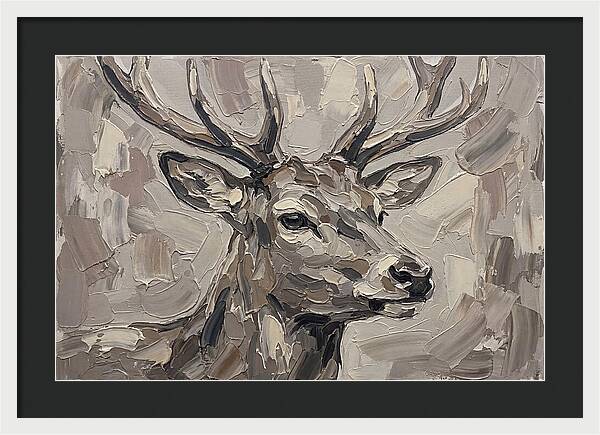 Majestic Deer Portrait