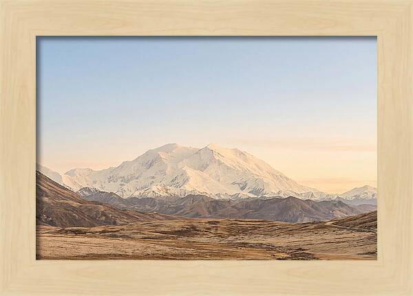 Majestic Denali Over Tundra