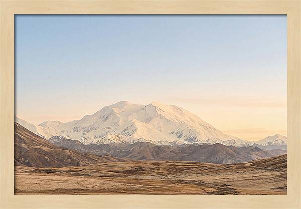 Majestic Denali Over Tundra