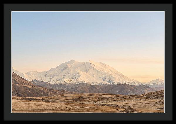 Majestic Denali Over Tundra