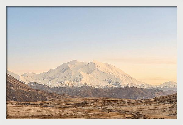 Majestic Denali Over Tundra