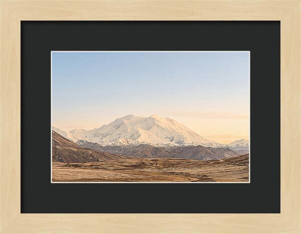 Majestic Denali Over Tundra