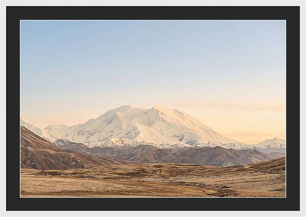 Majestic Denali Over Tundra