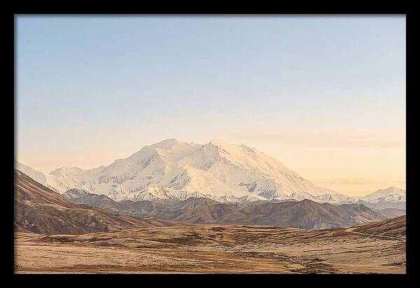 Majestic Denali Over Tundra