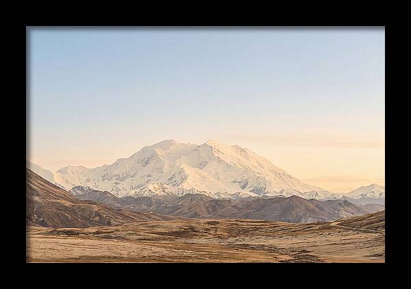 Majestic Denali Over Tundra