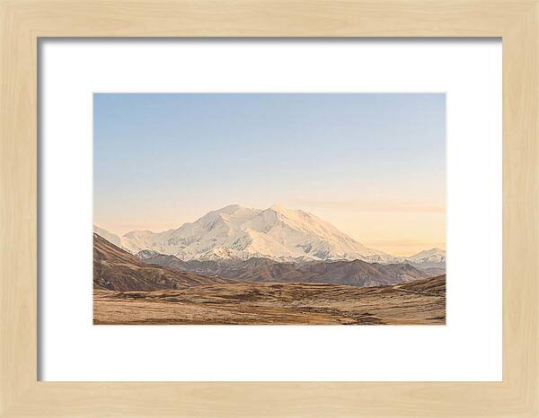 Majestic Denali Over Tundra