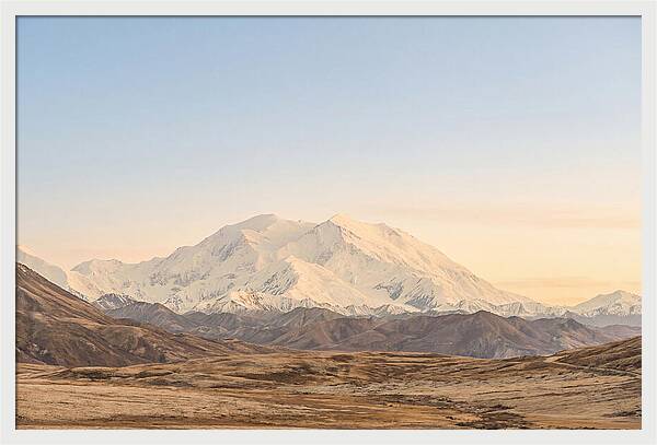 Majestic Denali Over Tundra