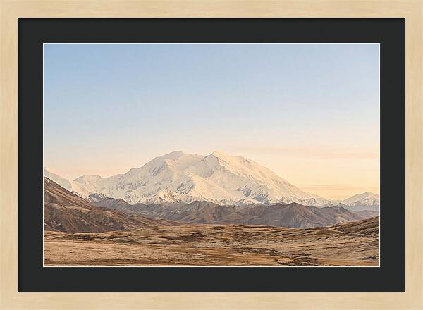 Majestic Denali Over Tundra