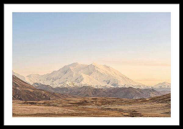 Majestic Denali Over Tundra