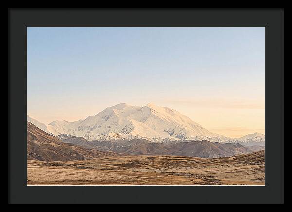 Majestic Denali Over Tundra
