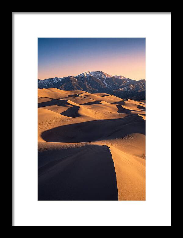 Majestic Dunes At Dawn