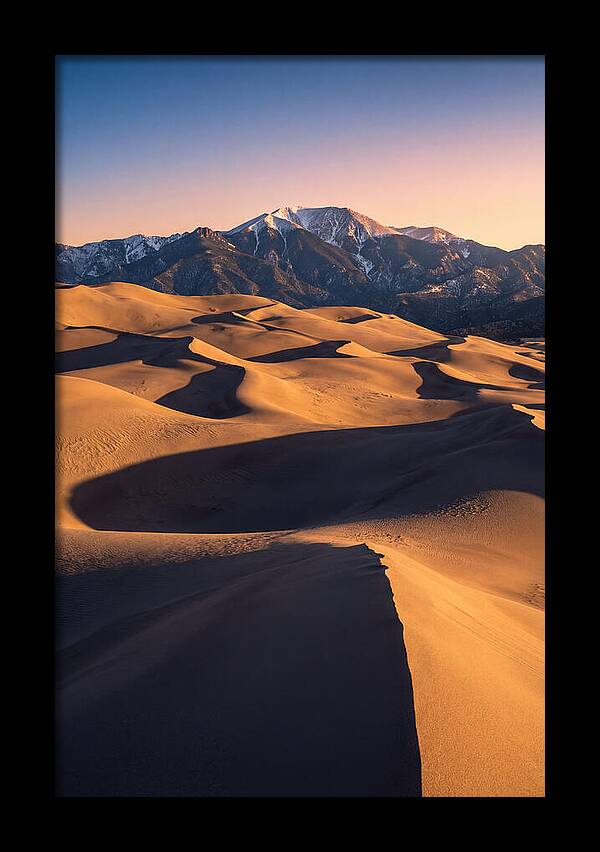 Majestic Dunes At Dawn