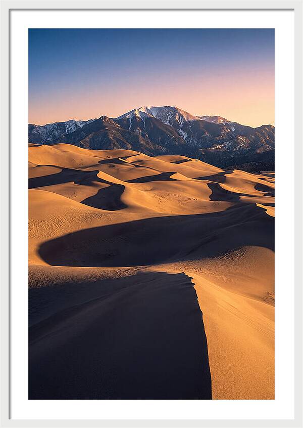 Majestic Dunes At Dawn