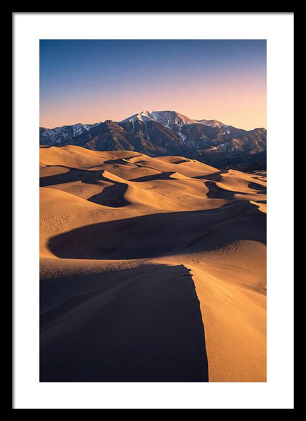 Majestic Dunes At Dawn