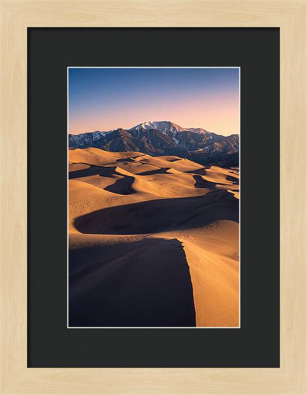 Majestic Dunes At Dawn