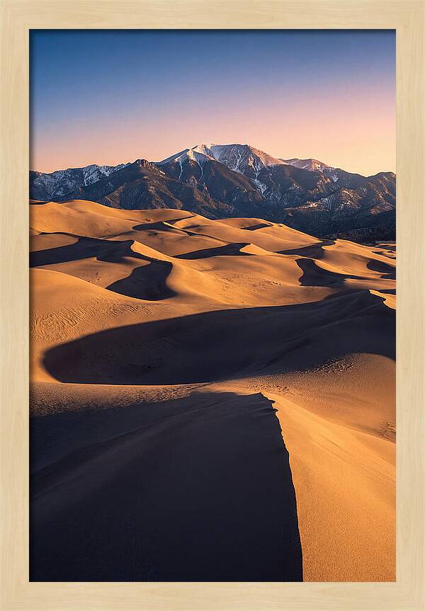 Majestic Dunes At Dawn