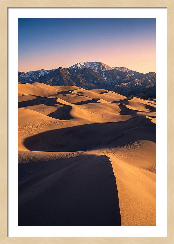 Majestic Dunes At Dawn